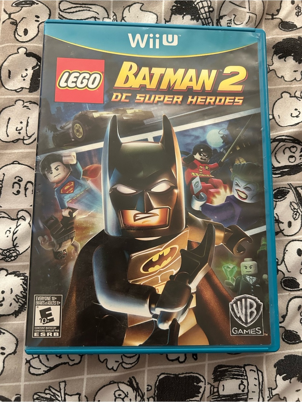 Nintendo Wii U LEGO Batman 2 DC Super Heroes - Blue Case